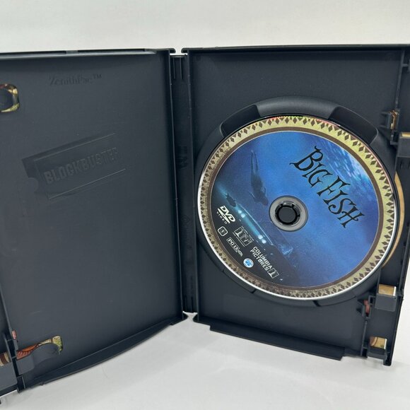 Big Fish DVD 2003 Tim Burton Ewan McGregor Jessica Lange Drama Adventure Film - Picture 4 of 4